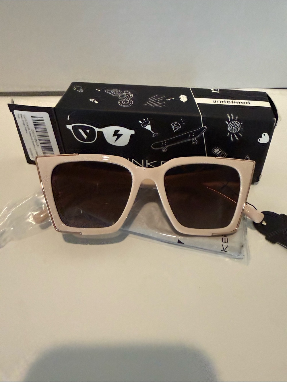 Vanlinker Polarized, Pink Sunglasses Square